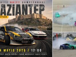 2026 Türkiye Drift Şampiyonası’nın ikinci ayağı Gaziantep’te gerçekleştirilecek