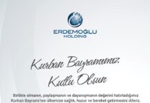 ERDEMOĞLU HOLDİNG KURBAN BAYRAMI İLANI