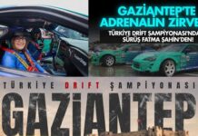 Adrenalin zirvede! 2026 Türkiye Drift Şampiyonası’nın ikinci ayağı Gaziantep’te düzenlendi