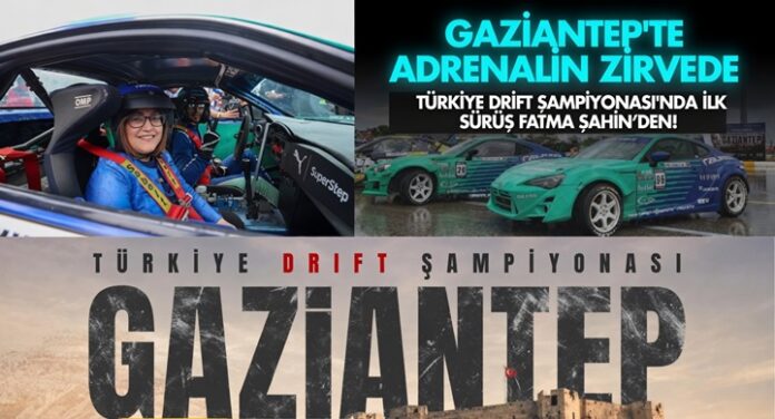 Adrenalin zirvede! 2026 Türkiye Drift Şampiyonası’nın ikinci ayağı Gaziantep’te düzenlendi
