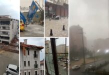 Gaziantep’te sağanak ve fırtınada çatılar uçtu, Alleben Deresi taştı! Çok sayıda yaralı var