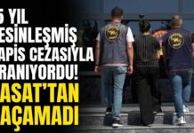 15 yıl hapse mahkum firari kadın hükümlü Gaziantep’te yakalandı