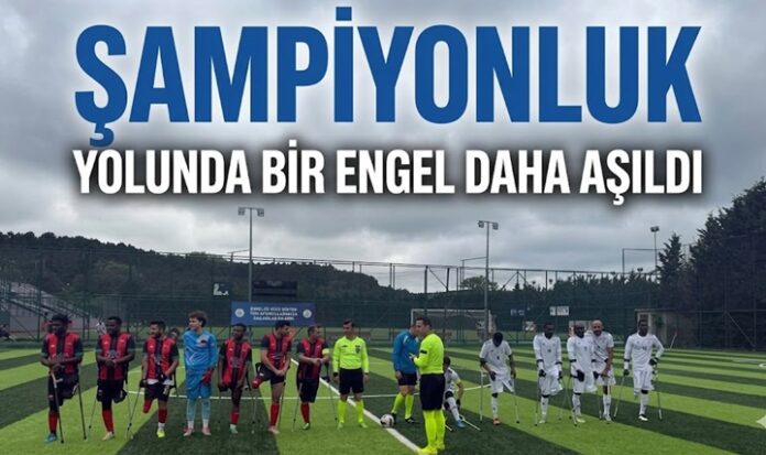 Şahinbey Ampute Futbol Takımı'ndan önemli galibiyet: 5-0