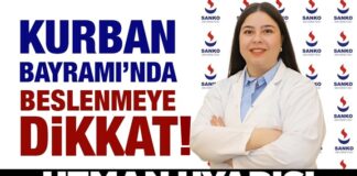 Uzmanından önemli uyarılar: Kurban Bayramı’nda beslenmeye dikkat!