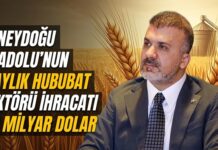 Güneydoğu Anadolu’nun hububat ihracatındaki artış sevindirdi