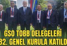 Gaziantep Sanayi Odası delegeleri TOBB’un 82. Genel Kurulu’na katıldı