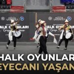 Gaziantep’te halk oyunları heyecanı yaşandı