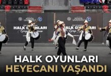 Gaziantep’te halk oyunları heyecanı yaşandı