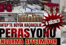 Gaziantep’te büyük kaçakçılık operasyonu: 6 gözaltı