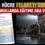 Gaziantep’te “Süper Hücre” fırtınasında hasar gören bazı okullarda eğitime ara verildi