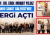 Prof. Dr. Yıldız, Gaziantep SANKO Sanat Galerisi’nde sergi açtı