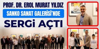Prof. Dr. Yıldız, Gaziantep SANKO Sanat Galerisi’nde sergi açtı
