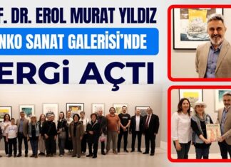 Prof. Dr. Yıldız, Gaziantep SANKO Sanat Galerisi’nde sergi açtı