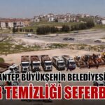 Gaziantep’te bahar hazırlıkları hız kazandı