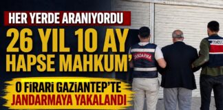 Aylardır aranıyordu! Suç makinesi firari Gaziantep’te yakalandı