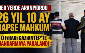 Aylardır aranıyordu! Suç makinesi firari Gaziantep’te yakalandı
