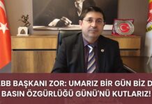 ABB Başkanı Zor’dan çarpıcı 3 Mayıs mesajı: “Umarız biz de kutlarız”