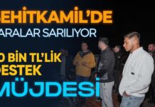 Şehitkamil’de yaralar sarılıyor! Başkan Yılmaz’dan 20 bin lira destek müjdesi