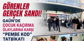 Gaziantep’te nefes kesen “çocuk kaçırma” tatbikatı