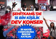 Gaziantep Şehitkamil’de 19 Mayıs coşkusu
