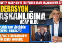 Türkiye Kasaplar Federasyonu Başkanlığı için Gaziantep’ten güçlü aday