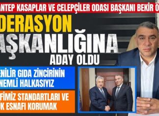 Türkiye Kasaplar Federasyonu Başkanlığı için Gaziantep’ten güçlü aday