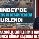 Gaziantep’te bayram hazırlıkları sürüyor: Şahinbey’de kurban satış ve kesim yerleri belirlendi