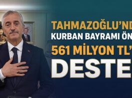 Tahmazoğlu müjdeyi verdi! Kurban Bayramı öncesi Gaziantep’te binlerce aileye 20’şer bin lira ödenecek