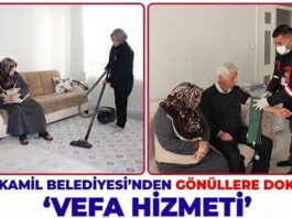 Şehitkâmil Belediyesi’nin “Vefa Hizmeti” takdir ediliyor