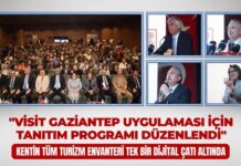 Kentin turizm envanteri tek bir dijital çatı altında: ‘Visit Gaziantep’ uygulaması tanıtıldı