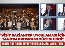 Kentin turizm envanteri tek bir dijital çatı altında: ‘Visit Gaziantep’ uygulaması tanıtıldı