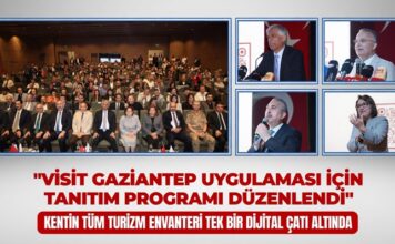 Kentin turizm envanteri tek bir dijital çatı altında: ‘Visit Gaziantep’ uygulaması tanıtıldı