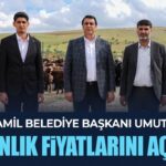 Gazianteplilere güzel haber: Başkan Yılmaz kurbanlık fiyatlarını açıkladı