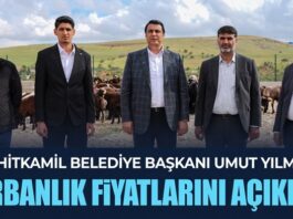 Gazianteplilere güzel haber: Başkan Yılmaz kurbanlık fiyatlarını açıkladı