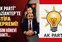 AK Parti Gaziantep’te şok gelişme! Nizip İlçe Başkanı istifa etti