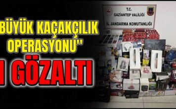 Milyonluk operasyon! Gaziantep’te 1 gözaltı