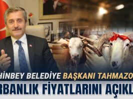 Tahmazoğlu açıkladı: Gaziantep’te kurbanlık fiyatları belli oldu