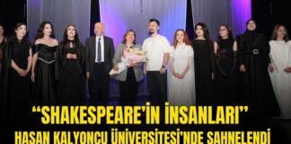 “Shakespeare’in İnsanları” Gaziantep HKÜ’de sahnelendi