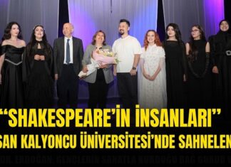 “Shakespeare’in İnsanları” Gaziantep HKÜ’de sahnelendi