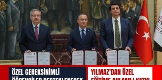 Gaziantep’te özel gereksinimli öğrenciler için güçlü iş birliği protokolü imzalandı