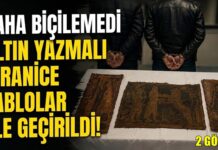 Paha biçilemiyor! Gaziantep’te İbranice altın yazmalı 3 tarihi tablo ele geçirildi