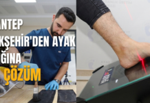 Örnek hizmet! Gaziantep Büyükşehir, kişilere özel ayak sağlığı çözümü sunuyor