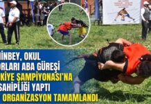 Okul Sporları Aba Güreşi Türkiye Şampiyonası, Gaziantep’te sona erdi! Şampiyonlar ödüllendirildi