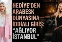 Müzik dünyasının Hediye’sinden “Ağlıyor İstanbul” çıkışı