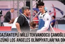 Gaziantepli Milli Tekvandocu Çamoğlu, gözünü 2028 Olimpiyatları’na dikti