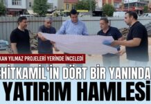 Şehitkamil’in dört bir yanında yatırım hamlesi: Başkan Yılmaz projeleri yerinde inceledi