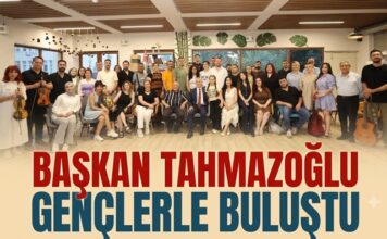 Başkan Tahmazoğlu üniversiteli gençlerle buluştu