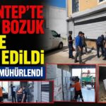 Gaziantep’te 2 ton bozuk kahke imha edildi! Şehitkamil zabıtası o işletmeyi mühürledi