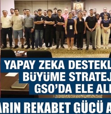 Gaziantep Sanayi Odası’nda yapay zeka odaklı dijital dönüşüm eğitimi düzenlendi