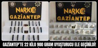 Gaziantep’te uyuşturucu operasyonunda 8 zehir taciri yakalandı